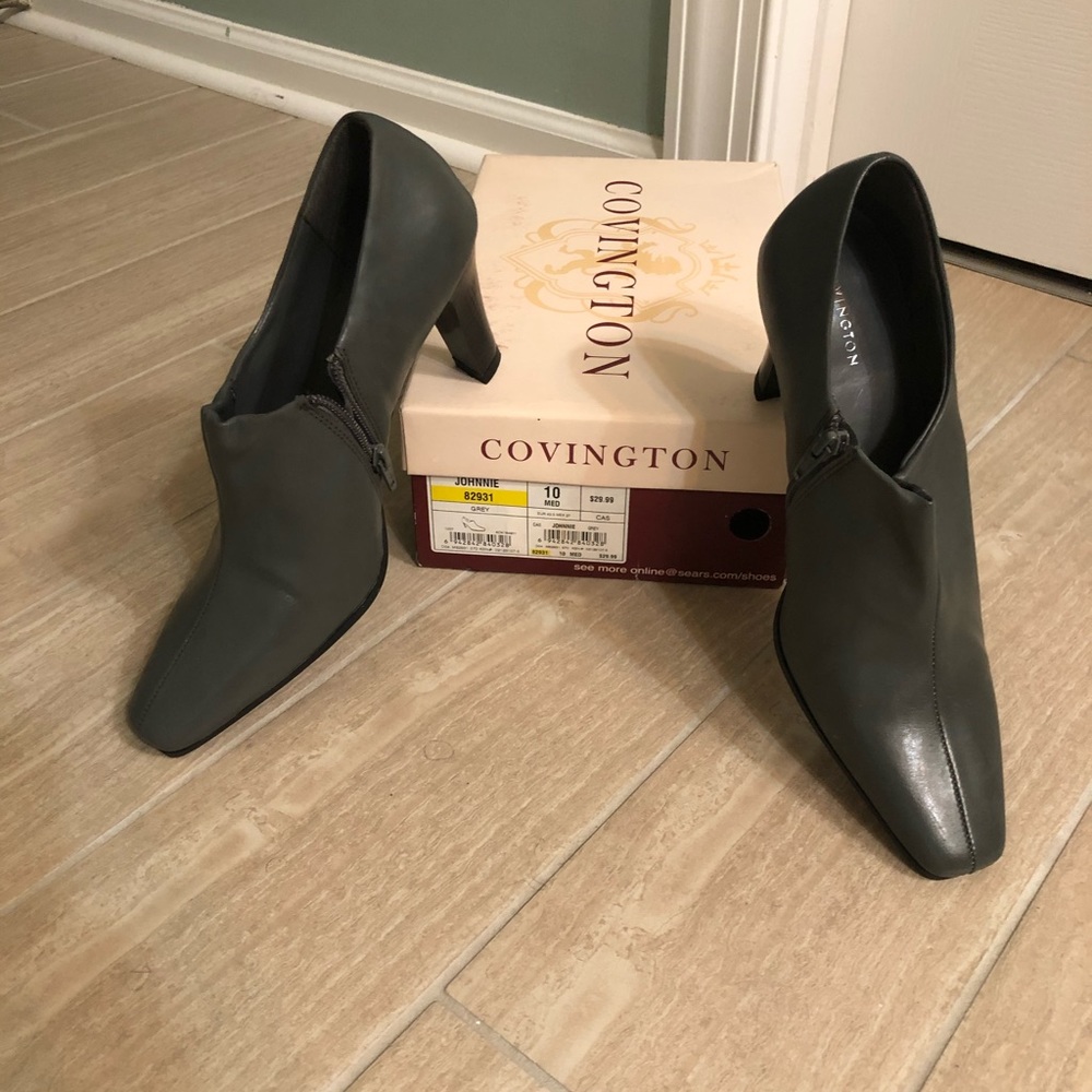 Grey booties